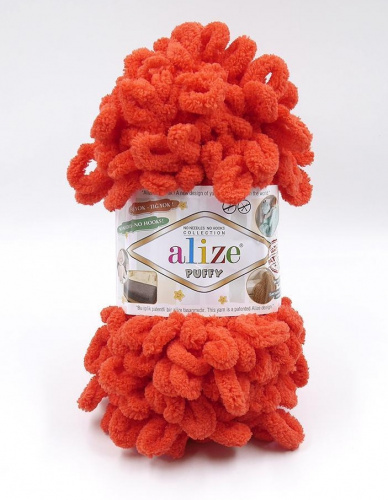 Пуффи PUFFY 100% полиэстр 9м/100г Alize